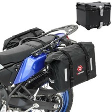 Set Sacoches cavalières WP8 pour Suzuki SV 650 / S + Top case XB45