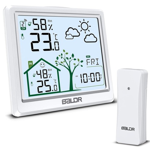 Station météo radio avec - station,