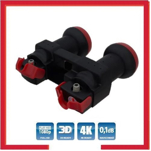 Lnb monobloc single - single, 4.3°