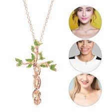 Collier croix religieux