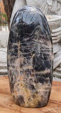 Pierre lune noire - lune, naturelle