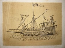 Bateau galion bateau moyen