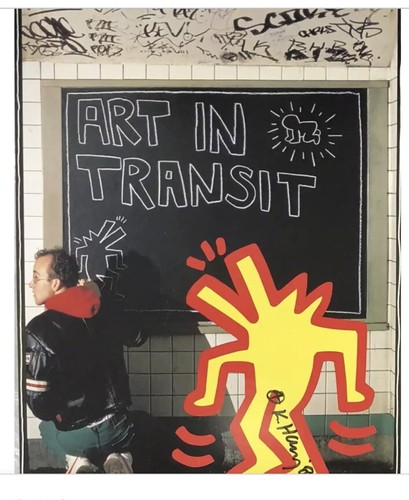 Art transit subway - in, transit:
