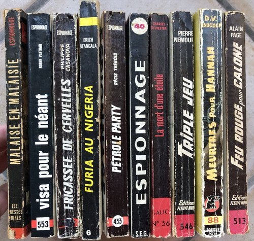 Vintage espionnage lot - vintage,