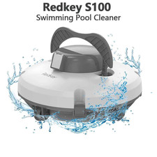 Robot Piscine Sans Fil 5200mAh 130min 28W IPX8 Filtration Auto-Nettoyage