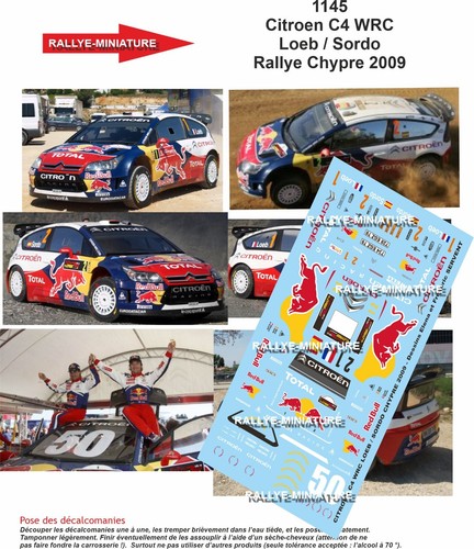 Decals ref 1145 citroen - decals,