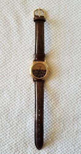Guess gold tone - guess, logo