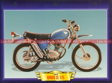 HONDA SL 125 SL125 1973 (1970-1976) : Fiche Moto #001031
