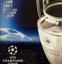 PANINI UEFA CHAMPIONS LEAGUE 2008-2009 - DOS D'ORIGINE - STICKER AU CHOIX