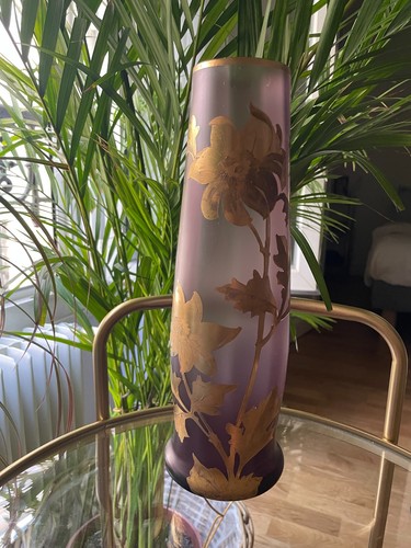 Grand vase art déco verre - art,