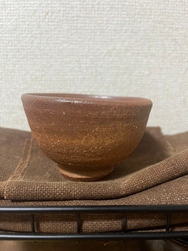 Bizen ware sake cup - ware, choko