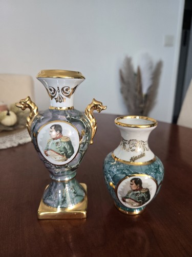 Duo mini vases - , porcelaine
