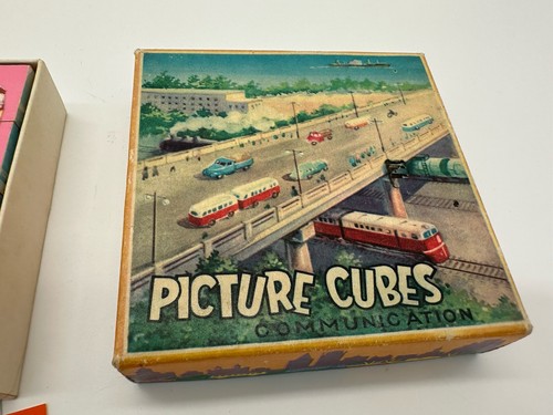 Jeu cubes ancien - de,