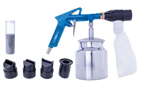 Pistolet sablage avec - sablage,
