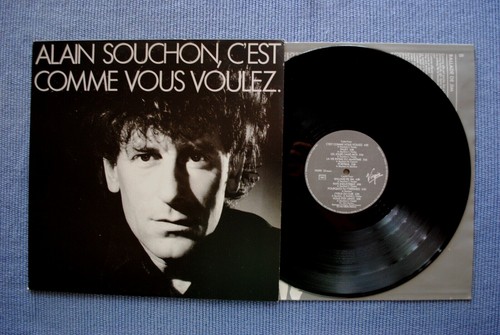 Alain souchon lp virgin - souchon,