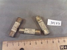 Lot de 3 Fusible cartouche