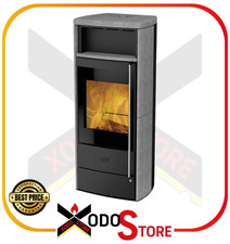 Poêle À Bois LOWENBERG Modèle VESTA Pierre Ollaire 8,5 kW - Mail Pour Remise