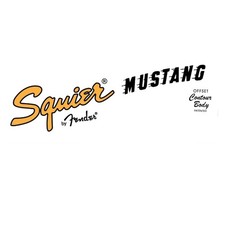 Squier Mustang Headstock Decal