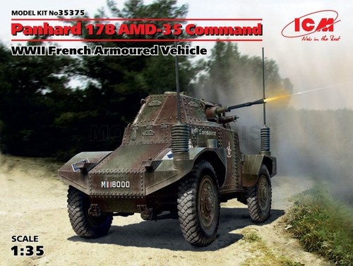 Icm 35375 kit panhard - kit, 1/35