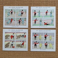 CHROMO GRAND FORMAT (LOT DE 4)