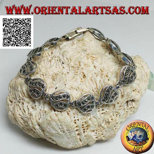 Bracelet argent 925 - 925‰, avec