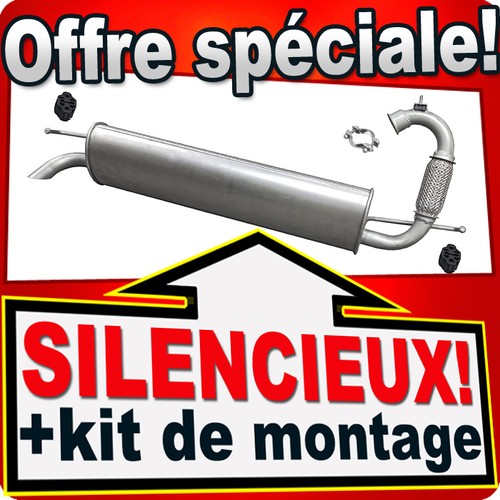 Silencieux arriere pour - silencieux,
