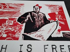 Street Art- Death NYC -Mao