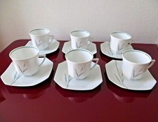  6 tasses à cafe  en