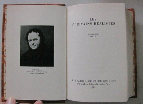 Les écrivains réalistes - ,