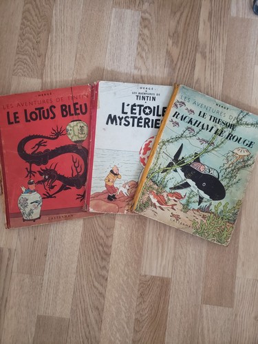 Lot tintin le lotus - de, tintin,