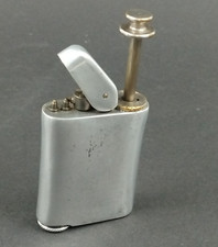 Ancien Vaporisateur Poche Parfum Art Déco Mécanisme Poussoir Métal Vintage 1930s