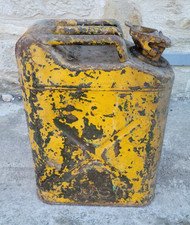 Jérican US, G Bidon Essence Vintage Métal Ancien ICC 5L CONCO 20-5-51