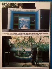 VERNON piscine municipale peinture murale HERVIEU document photo