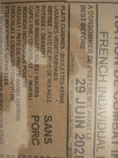 Ration de Combat Carton X 12