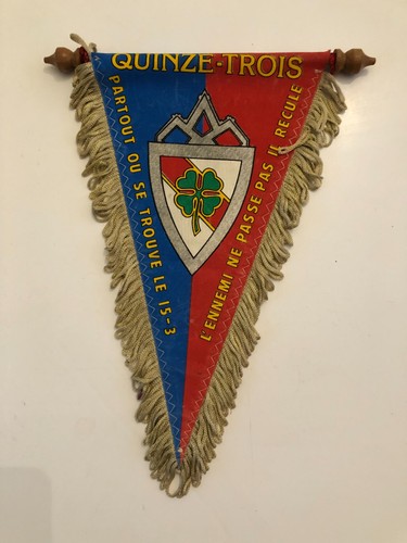 Fanion militaire 153e regiment - militaire,