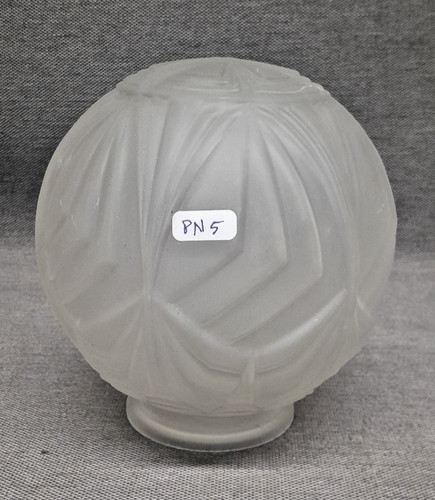 Lampe art deco globe - art, verre