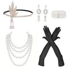 5 Pcs Accessoire Année 20