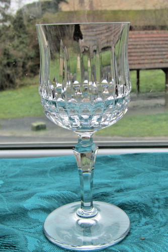 Verres vin rouge - rouge, cristal