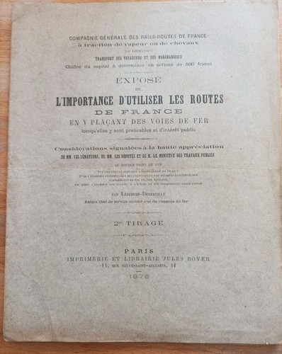 1876 chemins fer sur - 1876, routes