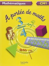 A portée de maths CM1 - Livre