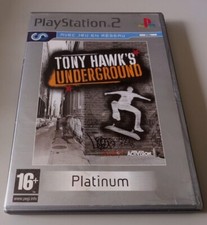 Jeu PS2 "Tony Hawk's Underground" boîte + jeu version PAL (N°7210S)