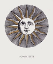 Piero FORNASETTI La luna  1993