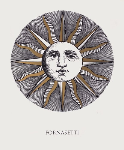 Piero fornasetti luna 1993 - fornasetti,