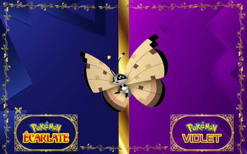 Pokemon prismillon motif - pokemon, sable