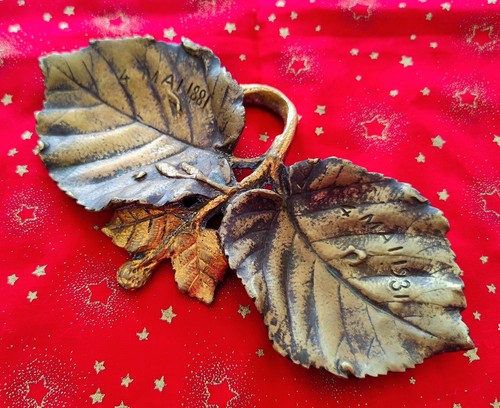Vide poche noyer bronze - noyer, en