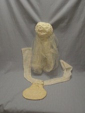 Accessoires de mariée, sac, gants, coiffe, peigne, voile, tulle...