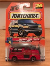 MATCHBOX 1997 RED SNORKEL FIRE