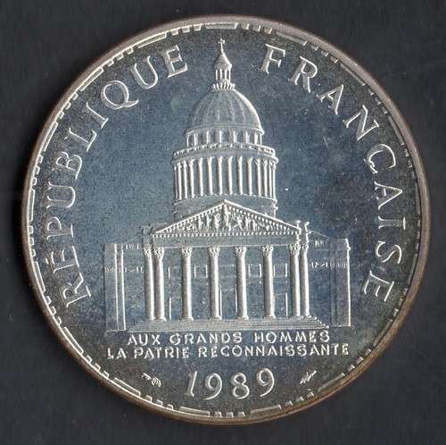 Monnaie 100 francs argent - de,