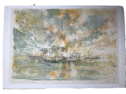 Michel ciry lithographie - michel,