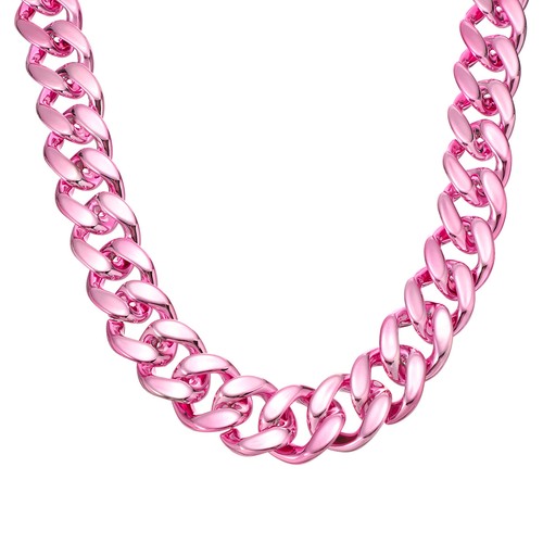 Collier chaîne plastique - collier,